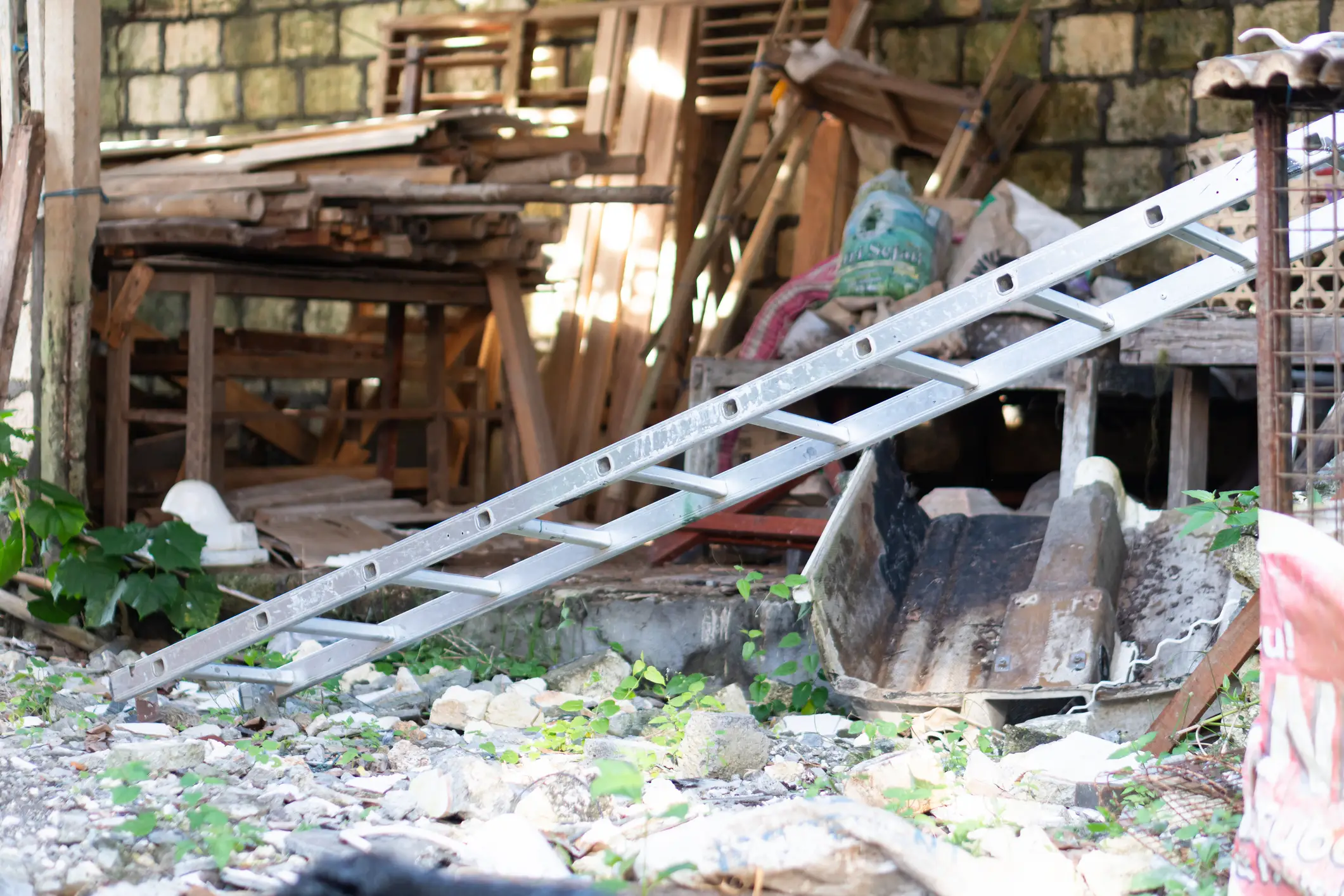 Colocación de la Escalera en Terreno Irregular