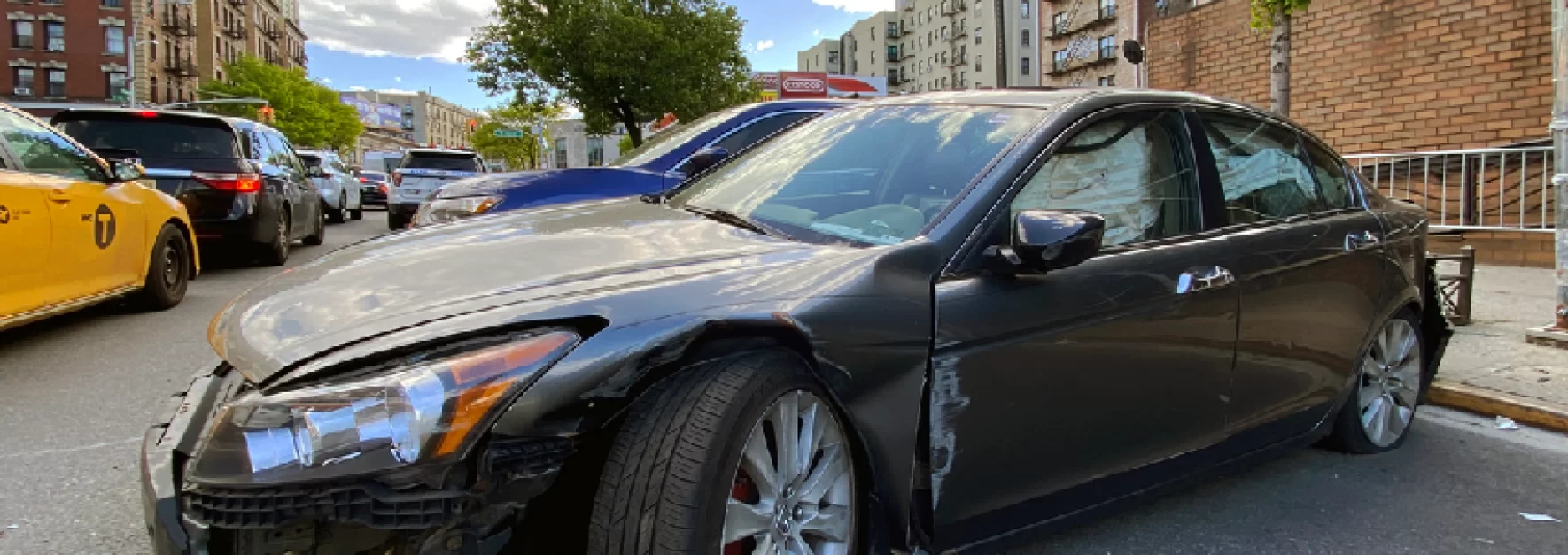 Accidente Automovilístico en Grand Concourse y East 187th Street en el Bronx — Lo que Debes Saber Sobre la Culpa, el Seguro y la Compensación Bajo la Ley de Nueva York